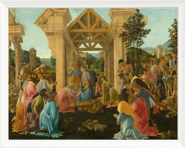 Die Anbetung der heiligen drei Könige – 1485