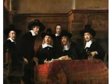 Die Beamten der Tuchmacher Gilde – 1662