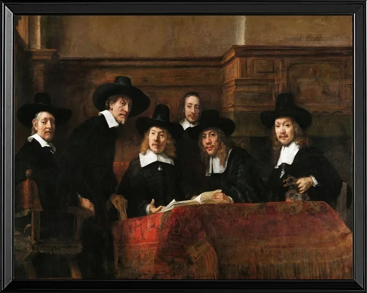 Die Beamten der Tuchmacher Gilde – 1662