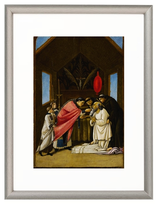 Die letzte Kommunion des Heiligen Hieronymus – 1495