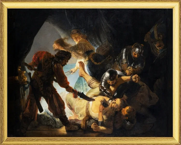 Die Blendung Samsons – 1636