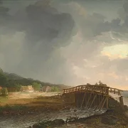 Die Brücke über Tryggevælde - 1813