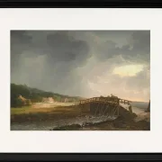 Die Brücke über Tryggevælde - 1813