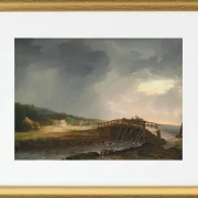 Die Brücke über Tryggevælde - 1813