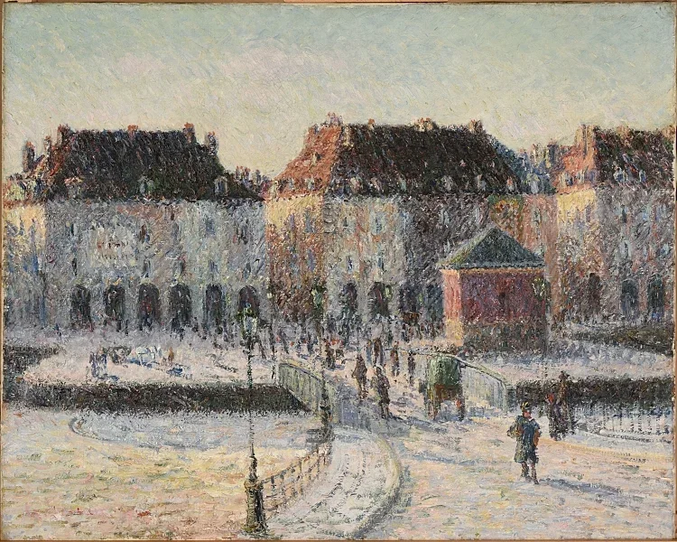 Broen til Poissonnerie i Dieppe - 1903