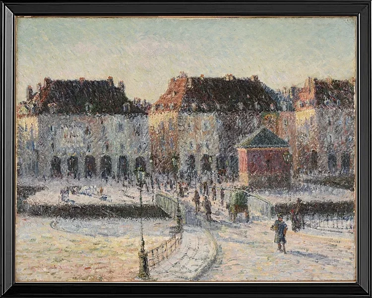 Broen til Poissonnerie i Dieppe - 1903