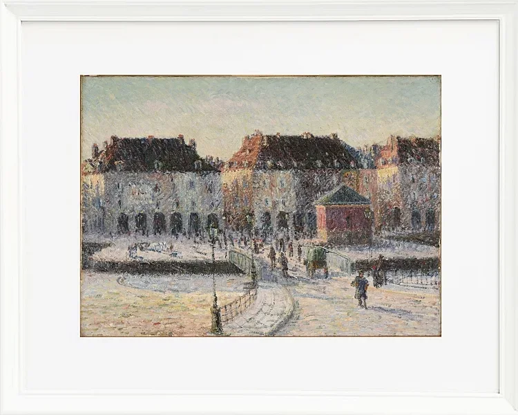 Broen til Poissonnerie i Dieppe - 1903