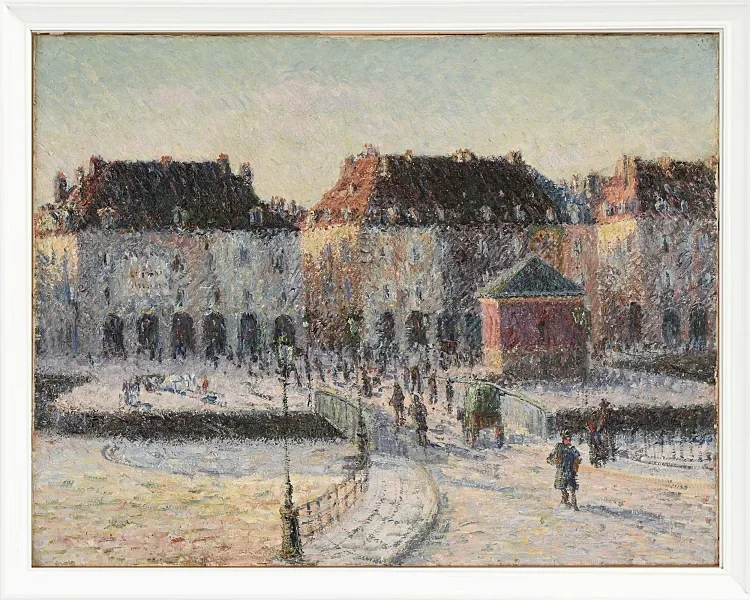 Broen til Poissonnerie i Dieppe - 1903