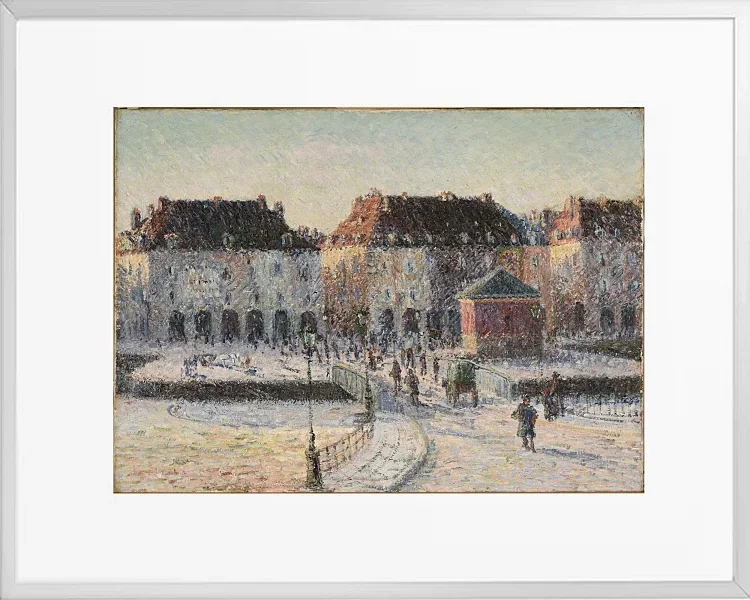 Broen til Poissonnerie i Dieppe - 1903