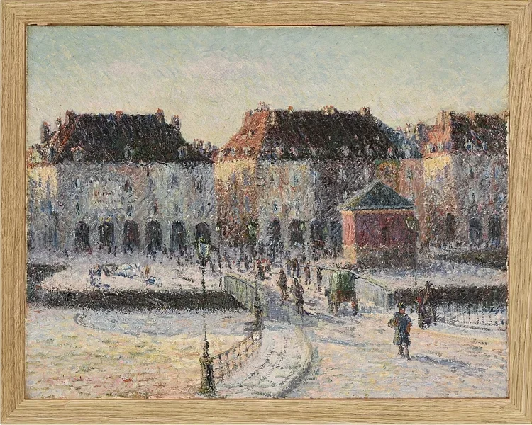 Broen til Poissonnerie i Dieppe - 1903