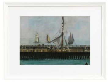 Der Steg von Boulogne sur Mer – 1868