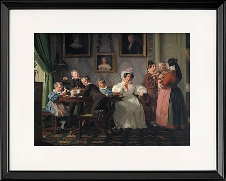 Familien Waagepetersen - 1836