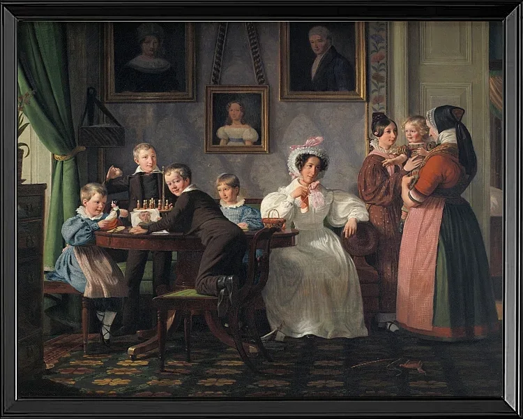 Familien Waagepetersen - 1836