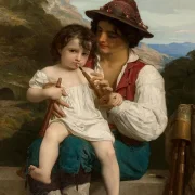 Die Flötenstunde - 1868