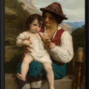 Die Flötenstunde - 1868