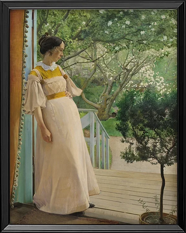 Die Frau des Künstlers - 1897