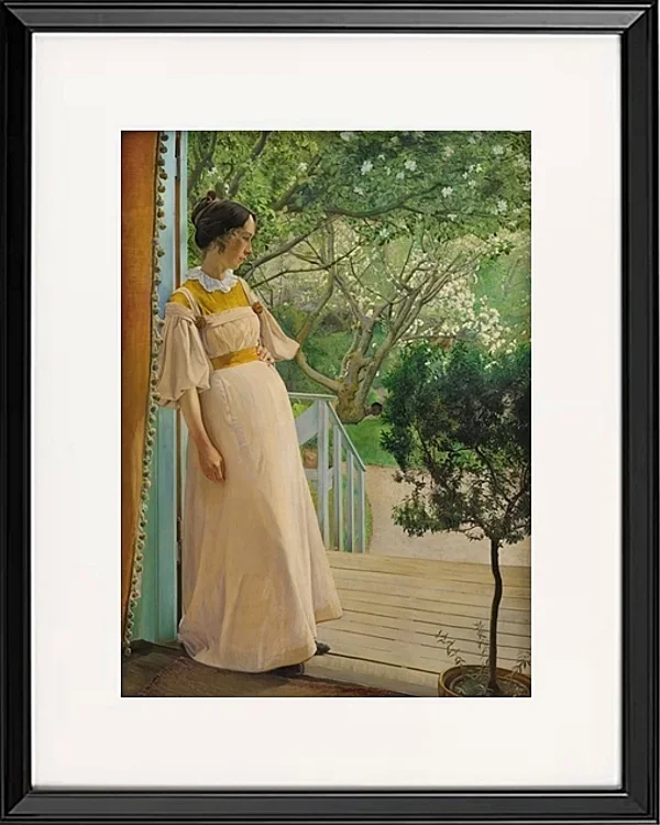 Die Frau des Künstlers - 1897