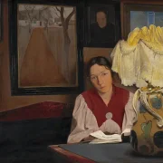 Die Frau des Künstlers Sigrid, Karrebæksminde - 1898