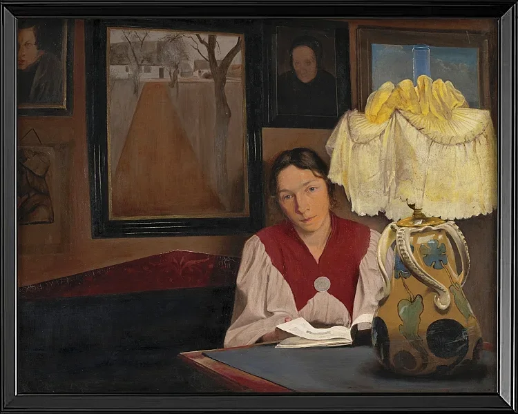 Die Frau des Künstlers Sigrid, Karrebæksminde - 1898