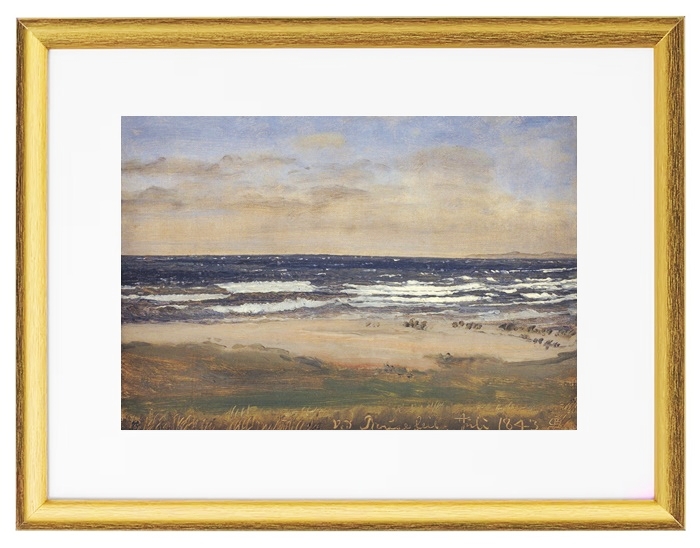 Der Strand von Rågeleje – 1842