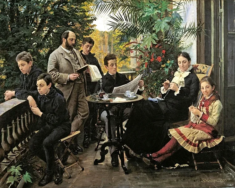 Die Hirschsprung Familie – 1881