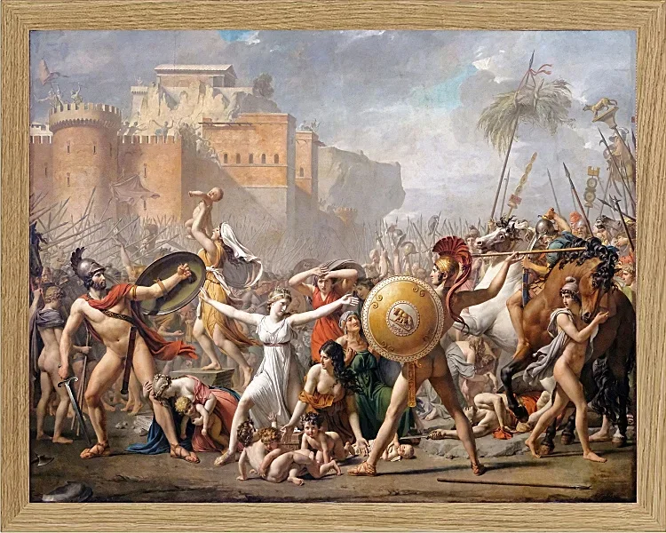 Die Intervention der Sabinerinnen - 1799