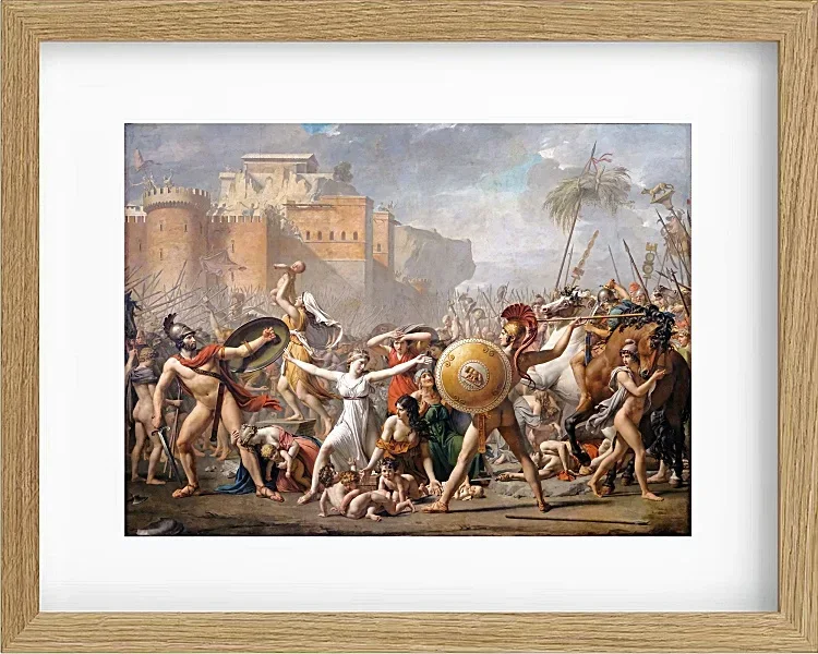 Die Intervention der Sabinerinnen - 1799