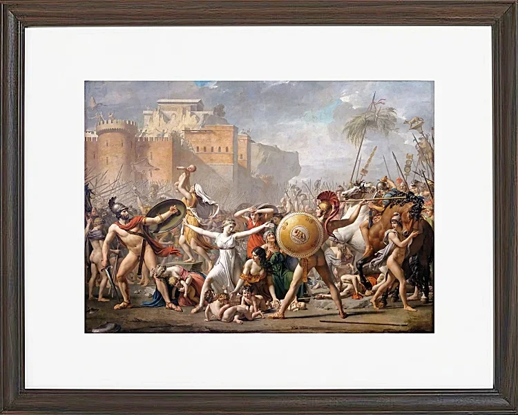 Die Intervention der Sabinerinnen - 1799