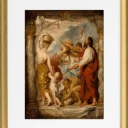 Die Israeliten sammeln Manna in der Wüste – 1626