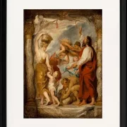 Die Israeliten sammeln Manna in der Wüste – 1626