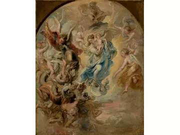 Die Jungfrau als Frau der Apokalypse – 1624