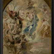 Die Jungfrau als Frau der Apokalypse – 1624