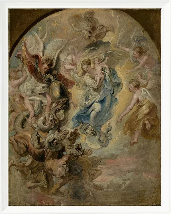 Die Jungfrau als Frau der Apokalypse – 1624