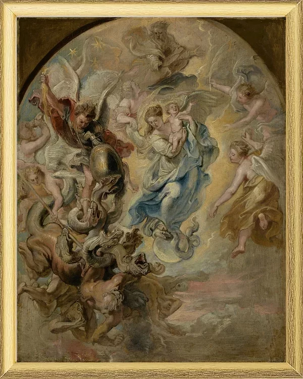 Die Jungfrau als Frau der Apokalypse – 1624