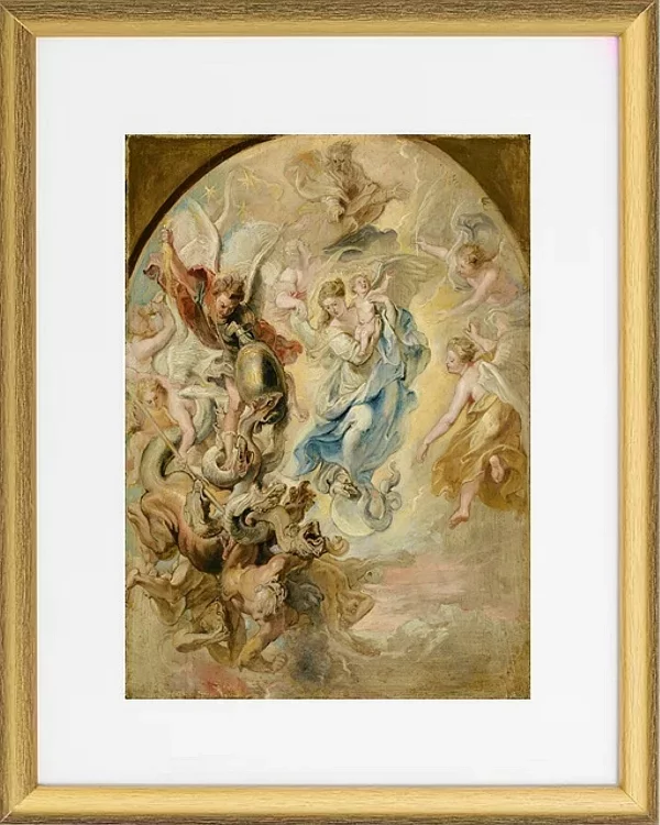 Die Jungfrau als Frau der Apokalypse – 1624