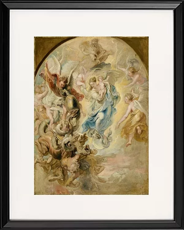 Die Jungfrau als Frau der Apokalypse – 1624