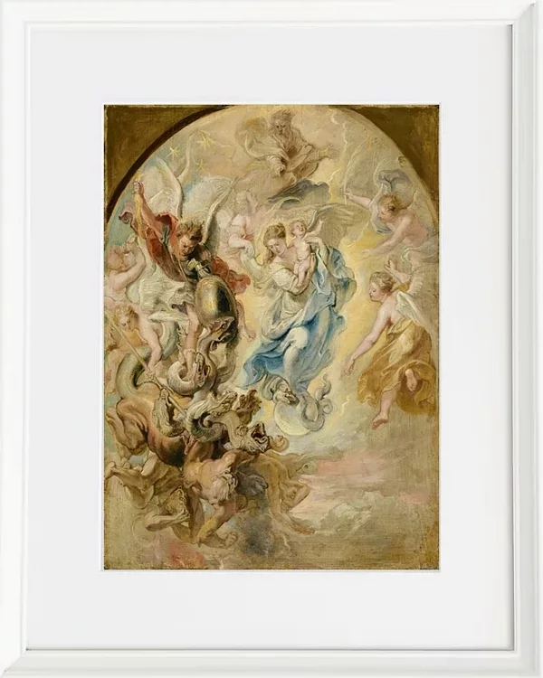 Die Jungfrau als Frau der Apokalypse – 1624