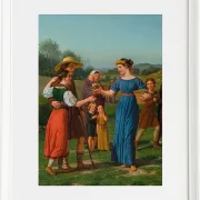 „Die Jungfrau aus der Ferne“ aus dem Gedicht von Schiller – 1830