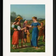 „Die Jungfrau aus der Ferne“ aus dem Gedicht von Schiller – 1830