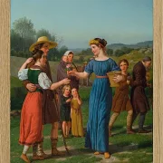 „Die Jungfrau aus der Ferne“ aus dem Gedicht von Schiller – 1830