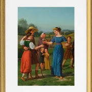 „Die Jungfrau aus der Ferne“ aus dem Gedicht von Schiller – 1830