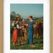 „Die Jungfrau aus der Ferne“ aus dem Gedicht von Schiller – 1830