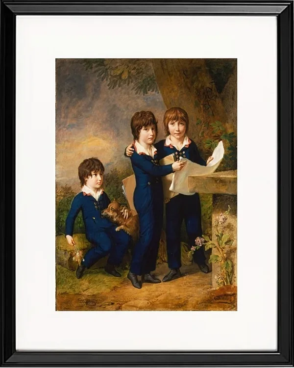 Die Kinder von Martin Anton Heckscher - 1805