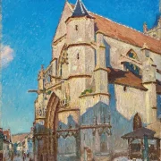 Die Kirche von Moret - 1894