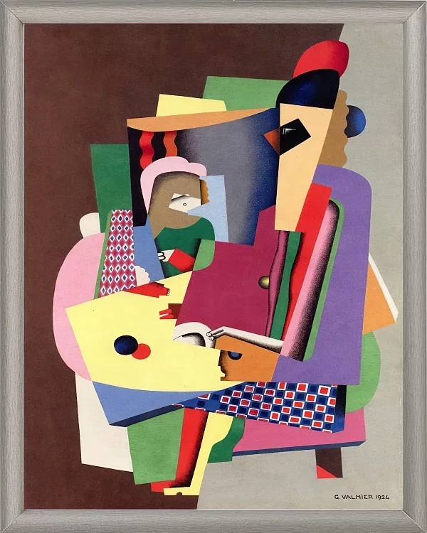 Die Klavierstunde – 1924