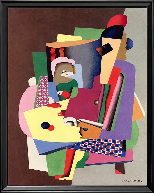 Die Klavierstunde – 1924