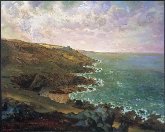 Die Klippen von Gréville – 1871