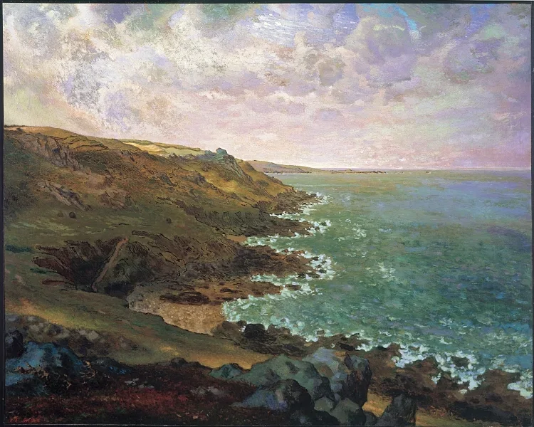 Die Klippen von Gréville – 1871