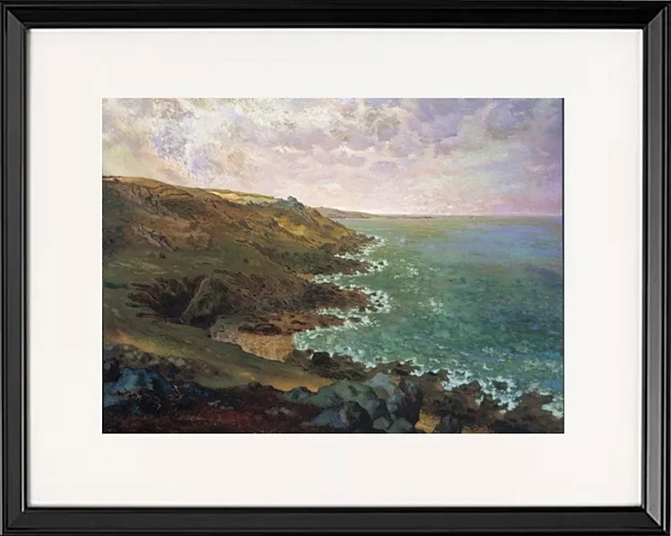 Die Klippen von Gréville – 1871