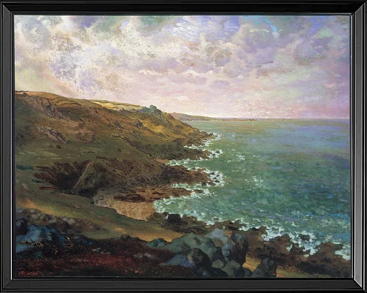 Die Klippen von Gréville – 1871